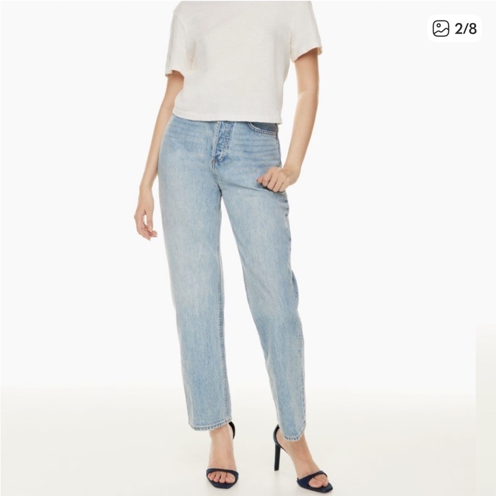 DENIM FORUM THE JONI HIGH RISE LOOSE JEAN 29L